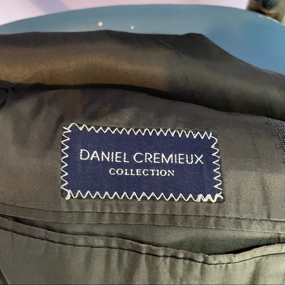 Daniel Cremieux Loro Piana 2 Button Blazer in Grey Size 40L‎